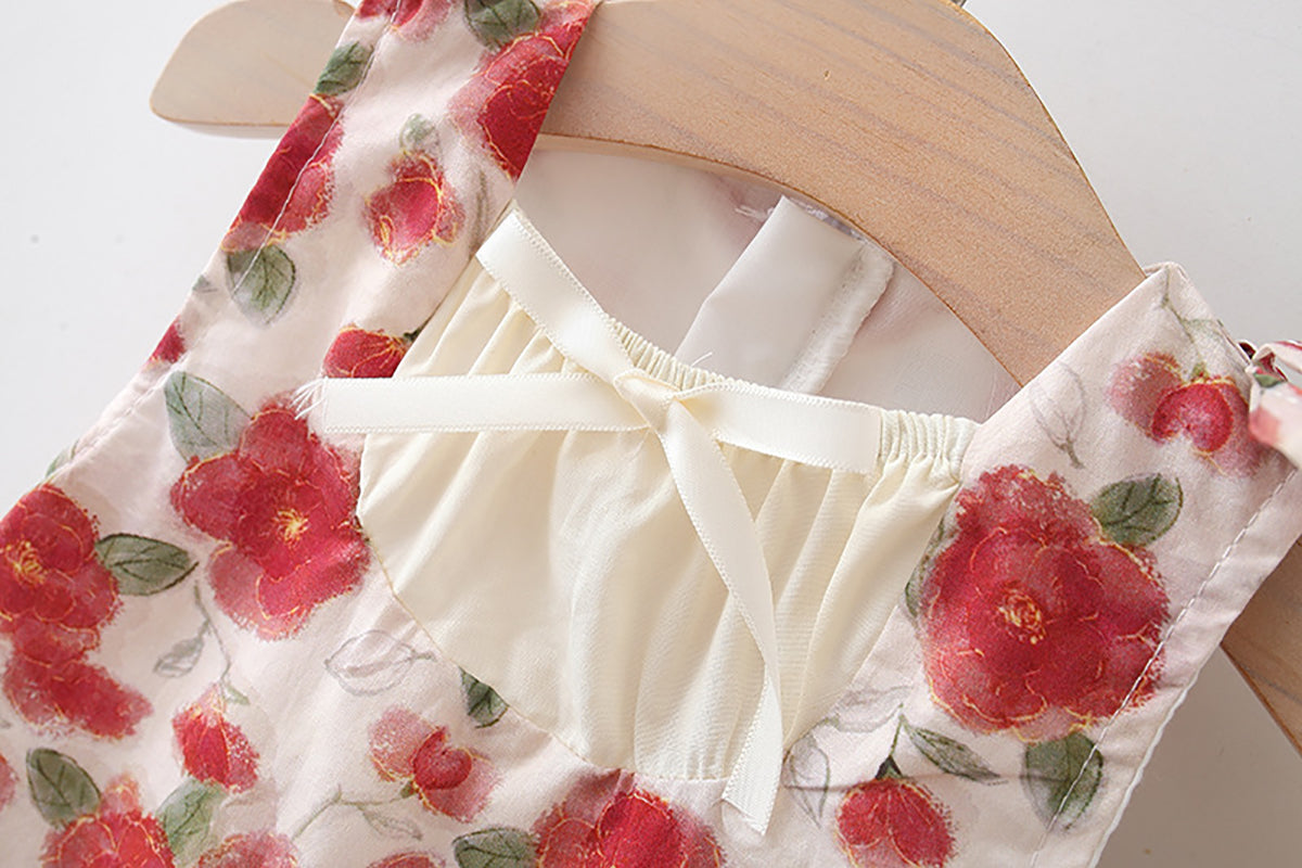 Floral Print Fit & Flare Mini Dress