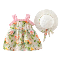 Floral Print Fit & Flare Mini Dress