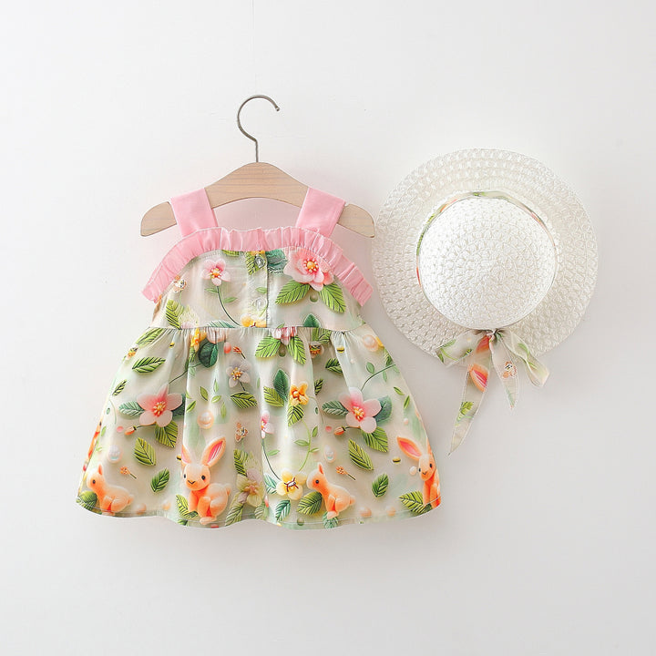 Floral Print Fit & Flare Mini Dress