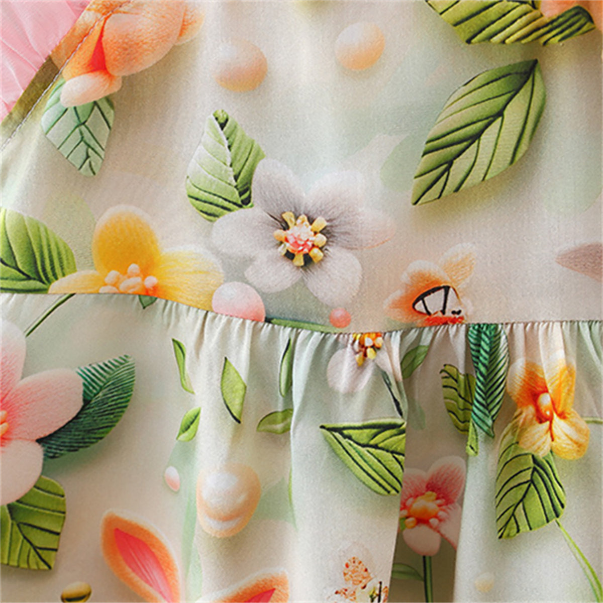 Floral Print Fit & Flare Mini Dress
