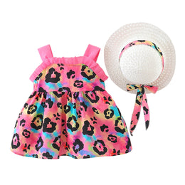 Print A-Line Mini Dress