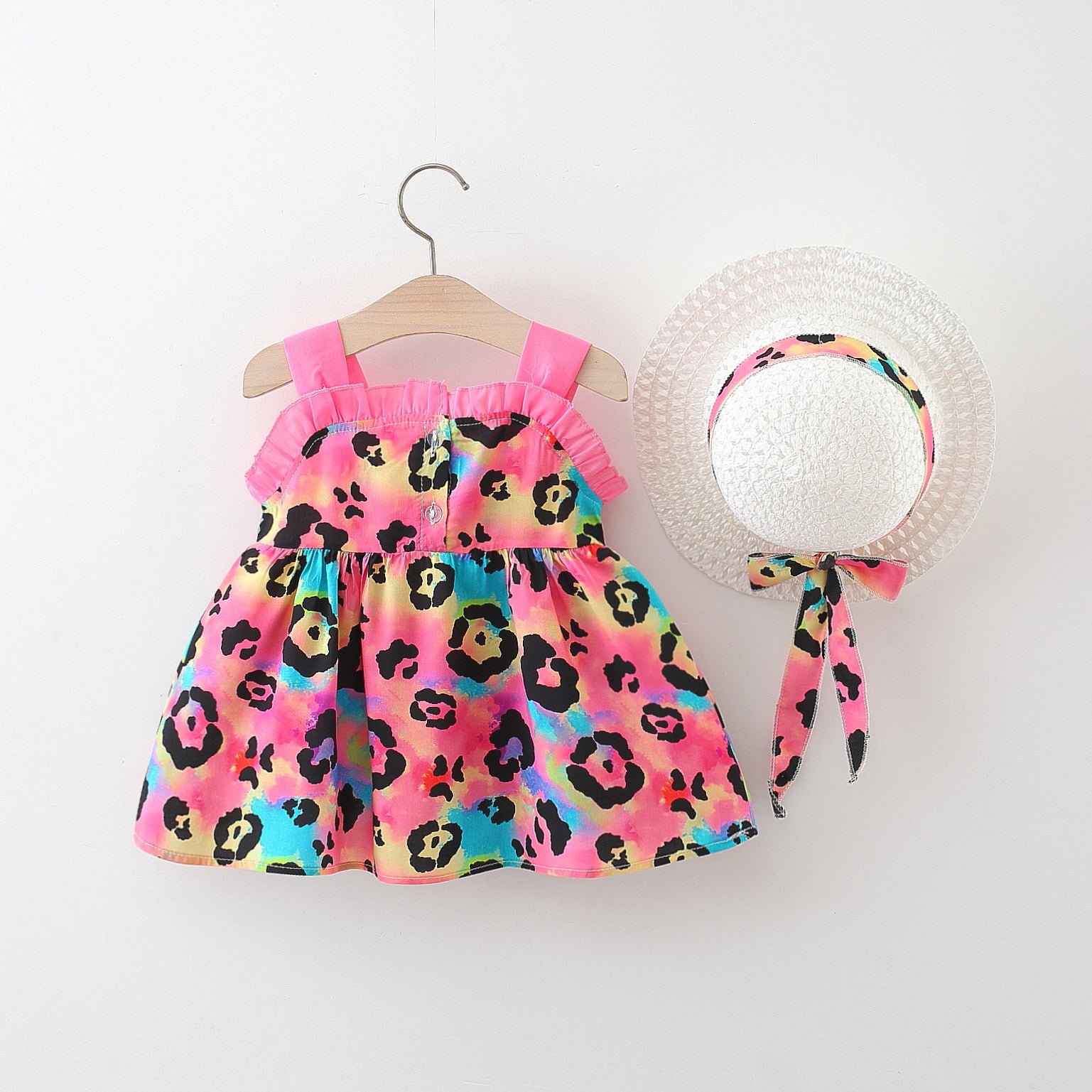 Print A-Line Mini Dress