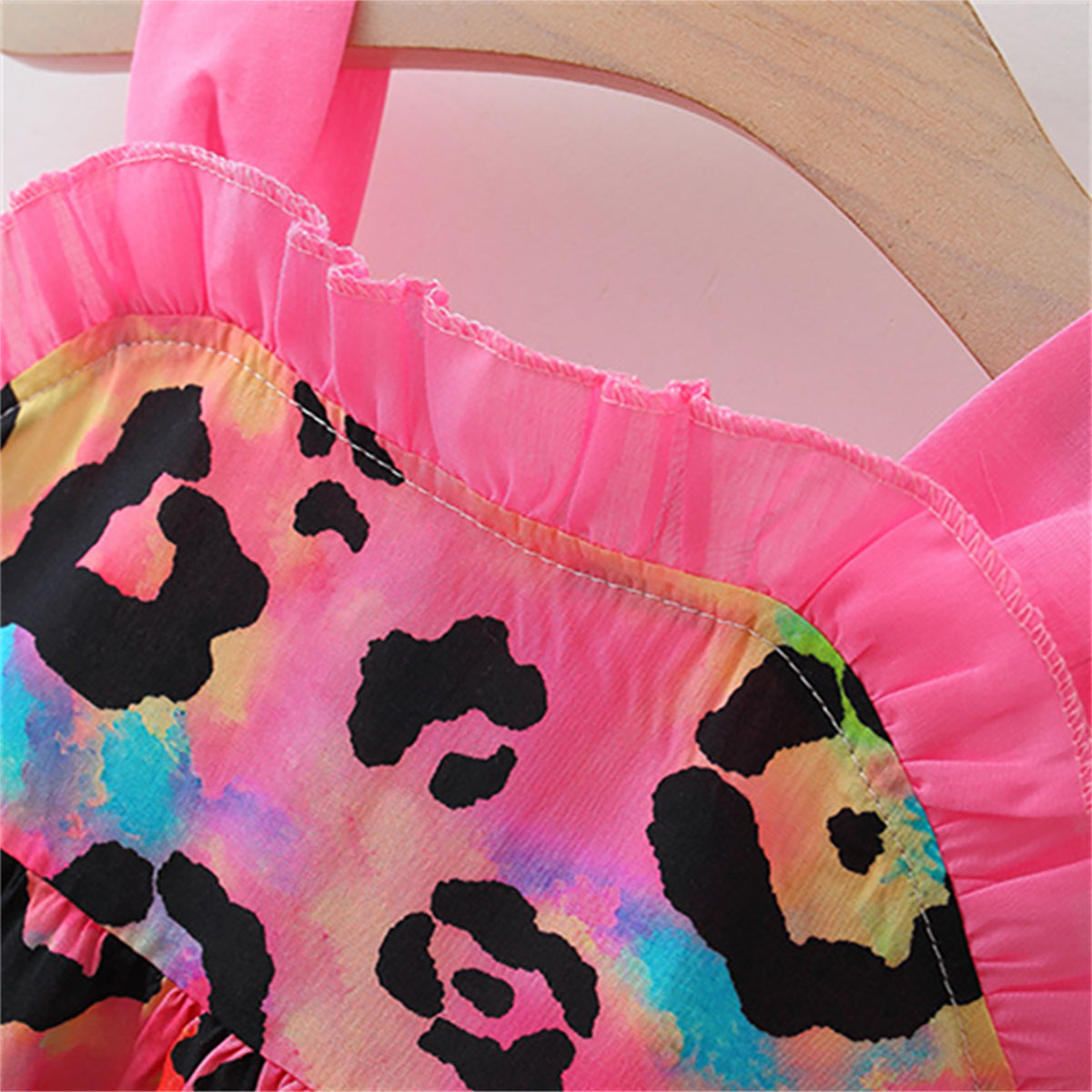 Print A-Line Mini Dress