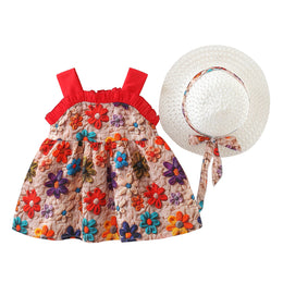 Floral Print A-Line Mini Dress