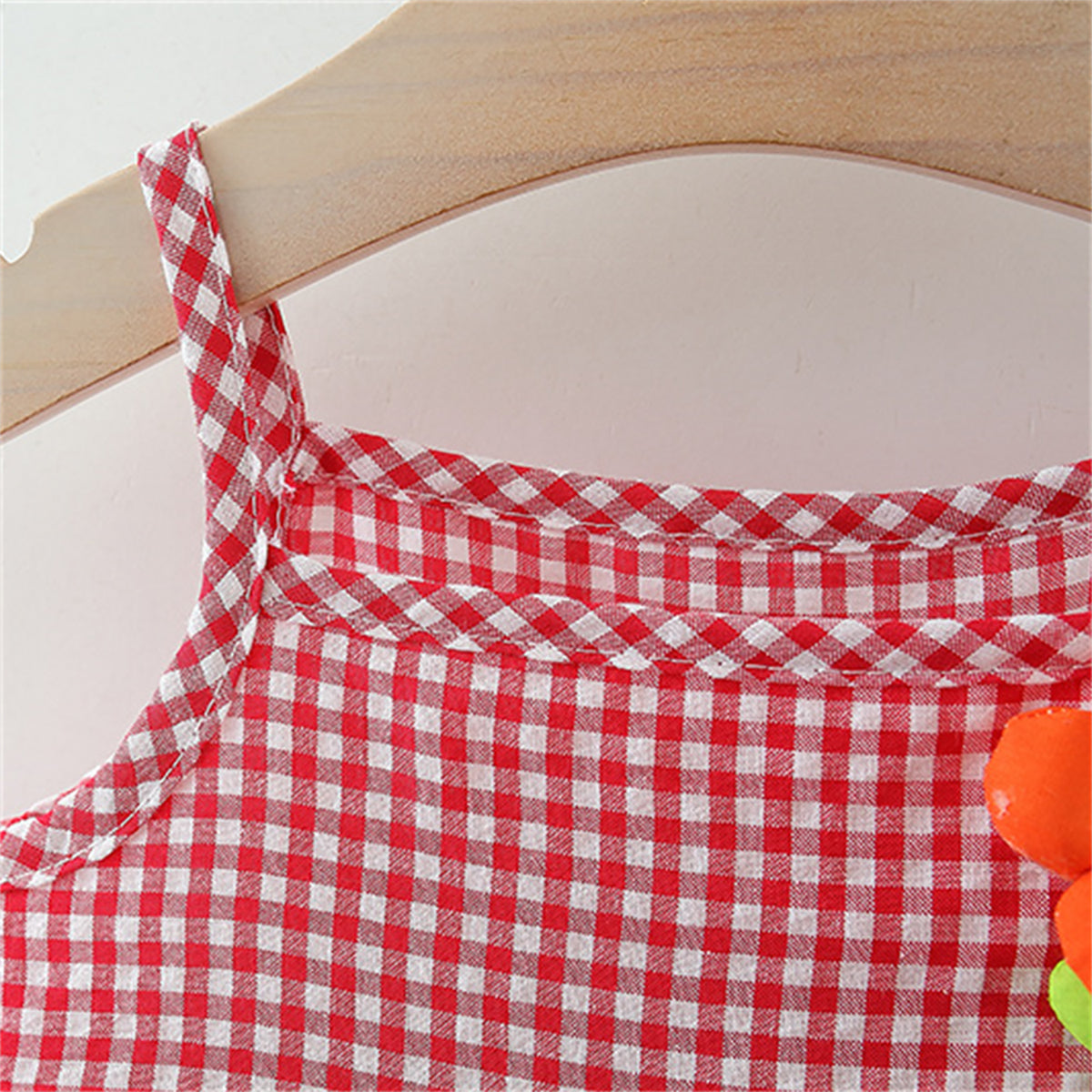 Checked A-Line Mini Dress
