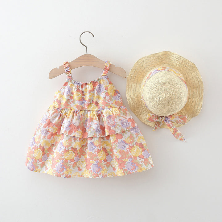 Floral Print A-Line Mini Dress
