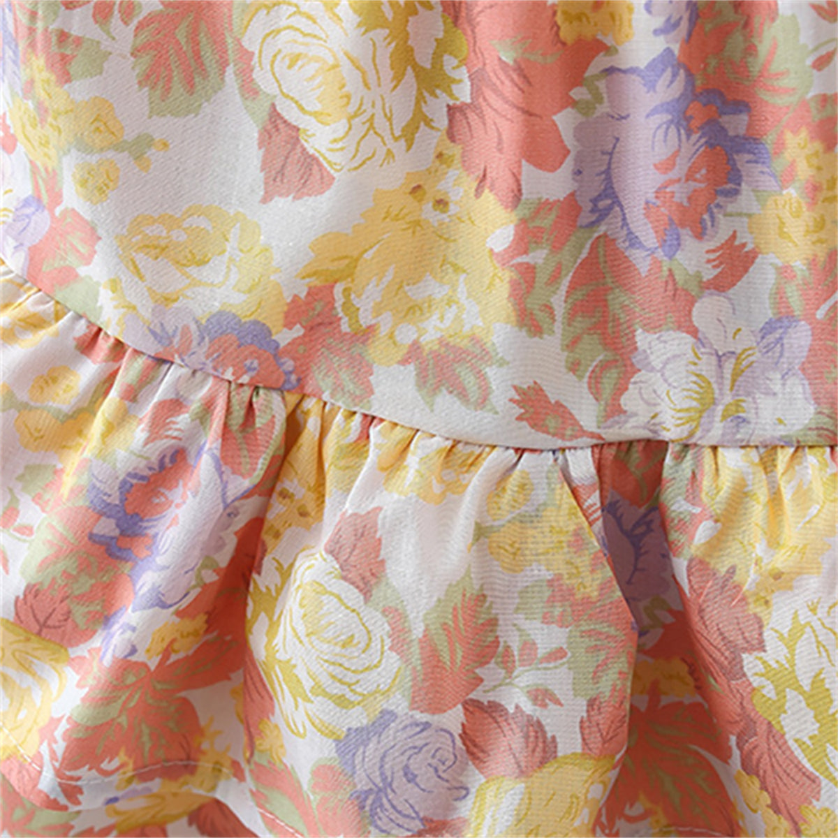 Floral Print A-Line Mini Dress