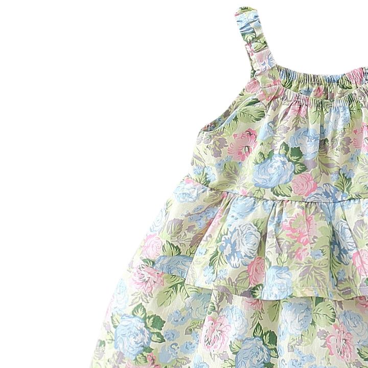 Floral Print A-Line Mini Dress