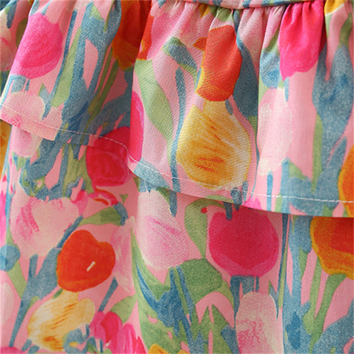 Floral Print A-Line Mini Dress
