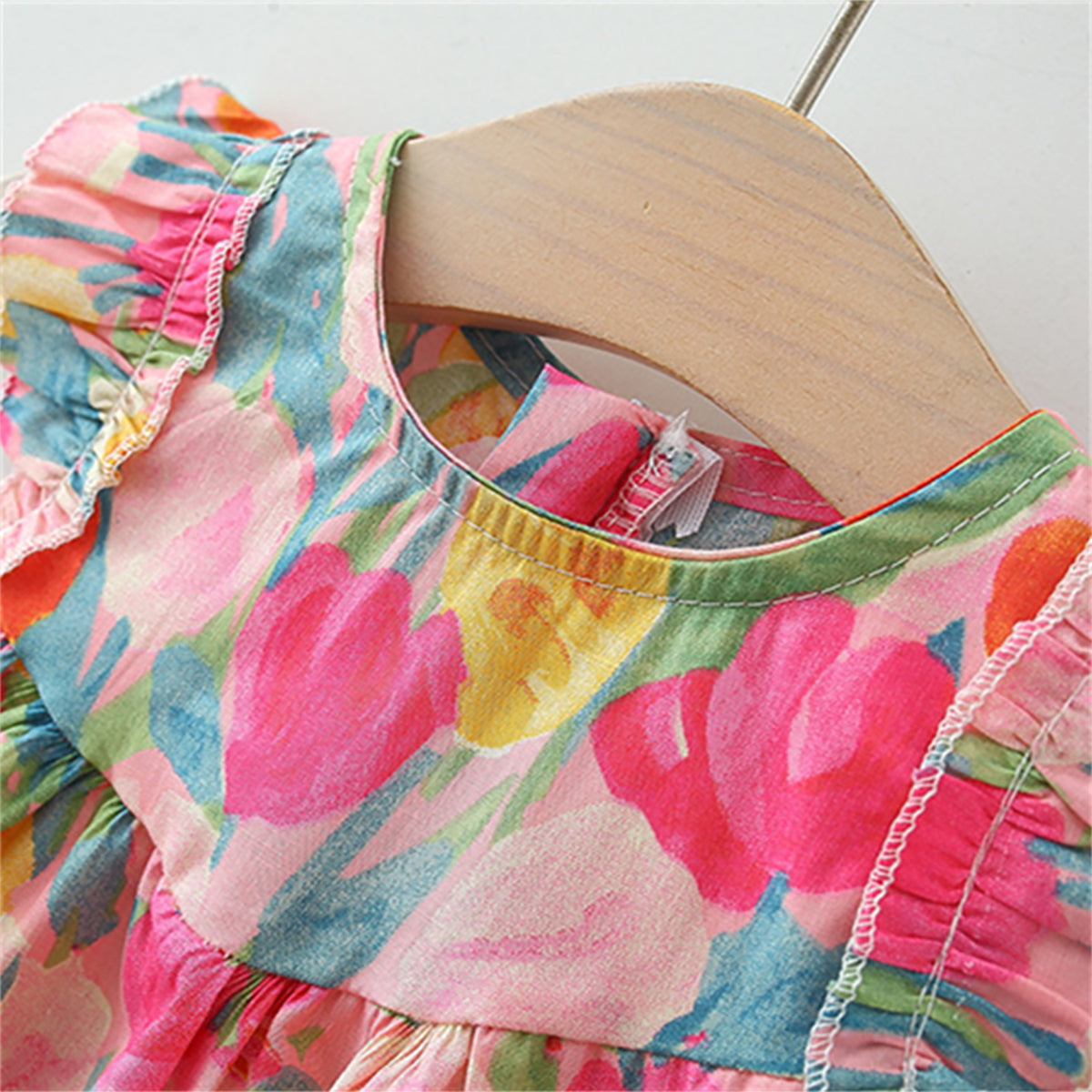 Floral Print A-Line Mini Dress