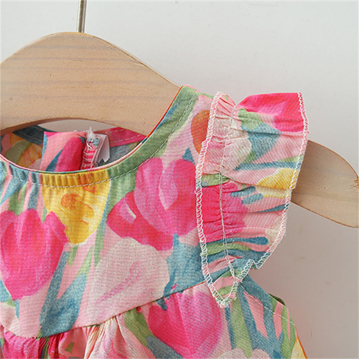 Floral Print A-Line Mini Dress