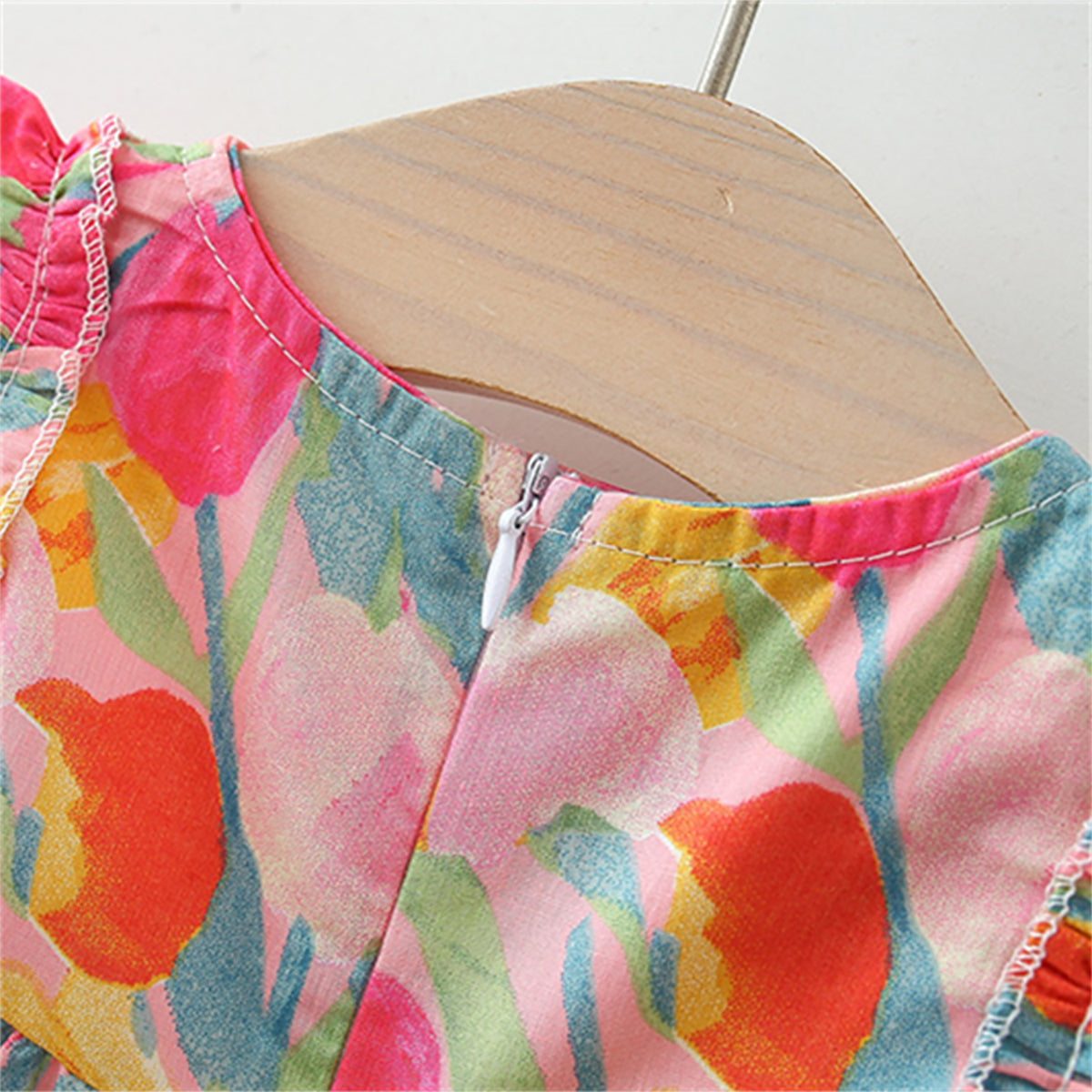Floral Print A-Line Mini Dress