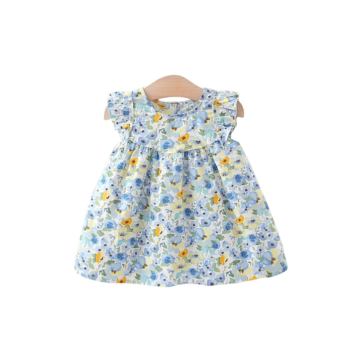 Floral Print A-Line Mini Dress