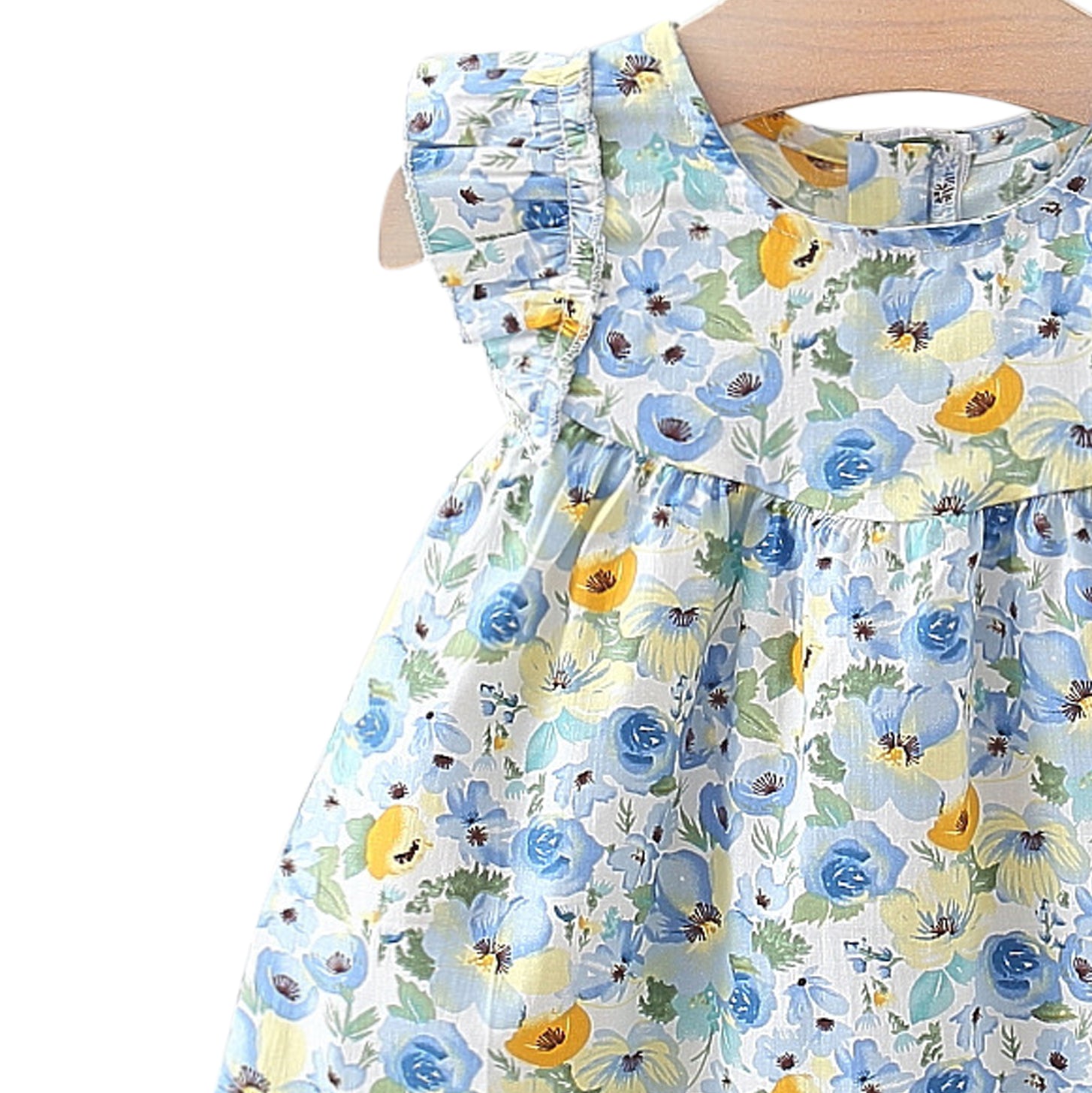Floral Print A-Line Mini Dress