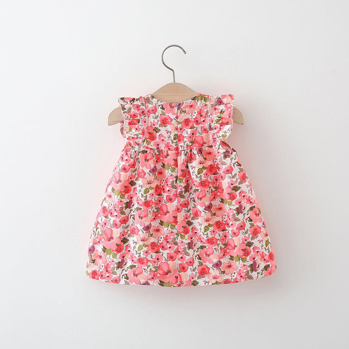 Floral Print A-Line Mini Dress