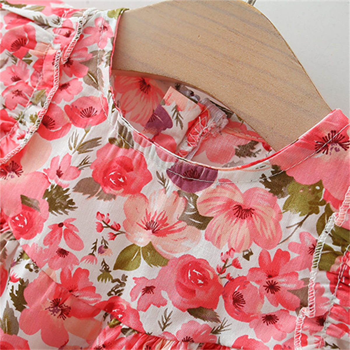 Floral Print A-Line Mini Dress