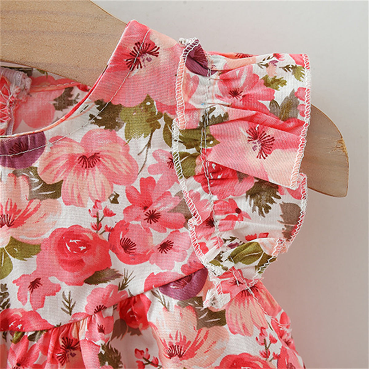 Floral Print A-Line Mini Dress