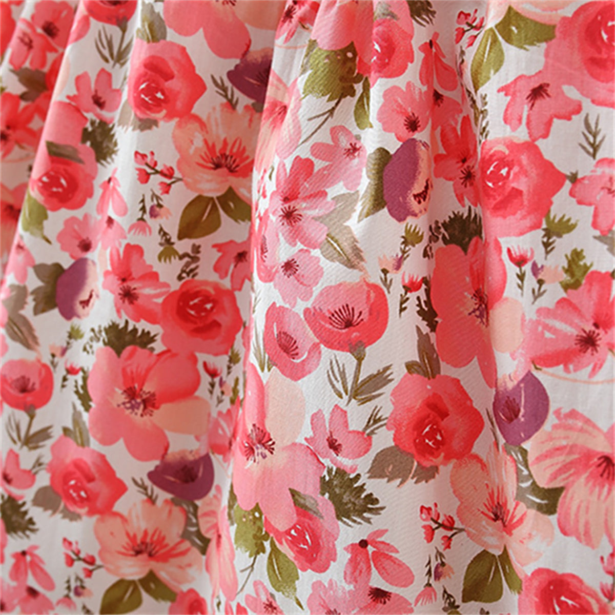Floral Print A-Line Mini Dress