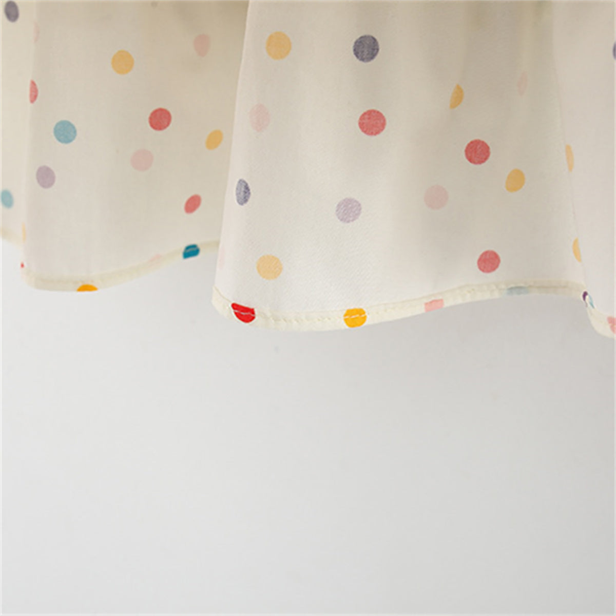 Polka Dot Print A-Line Mini Dress