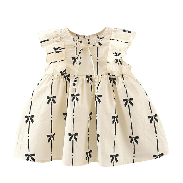Print A-Line Mini Dress