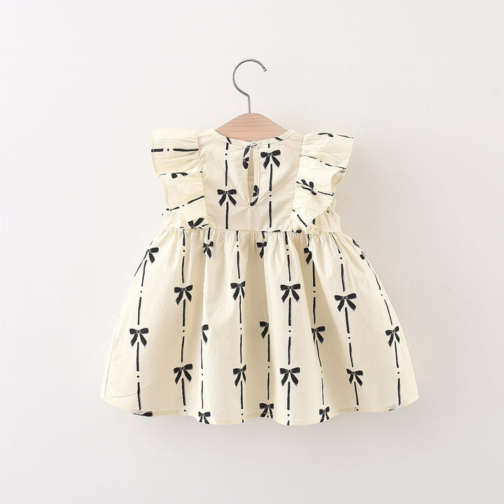 Print A-Line Mini Dress