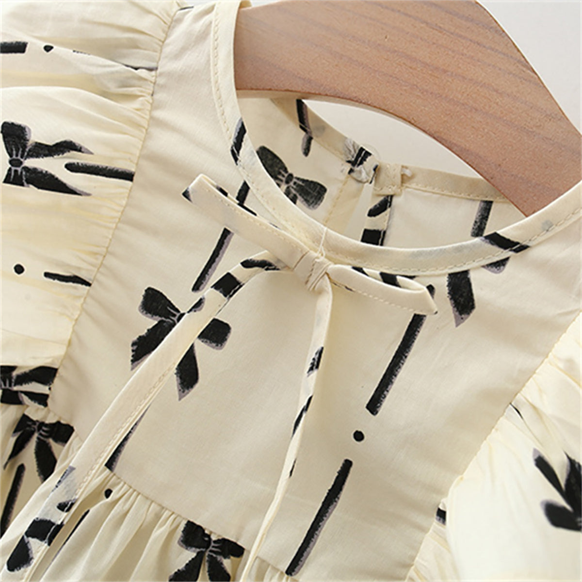 Print A-Line Mini Dress