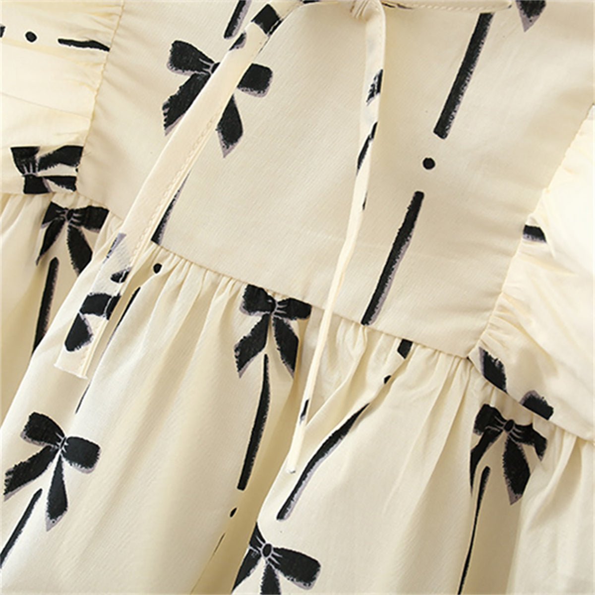 Print A-Line Mini Dress
