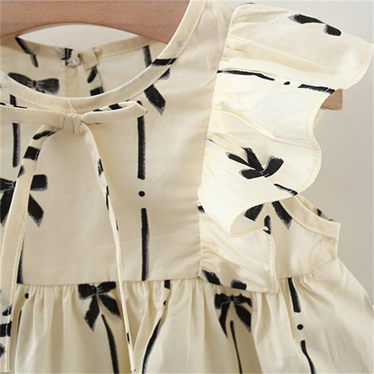 Print A-Line Mini Dress