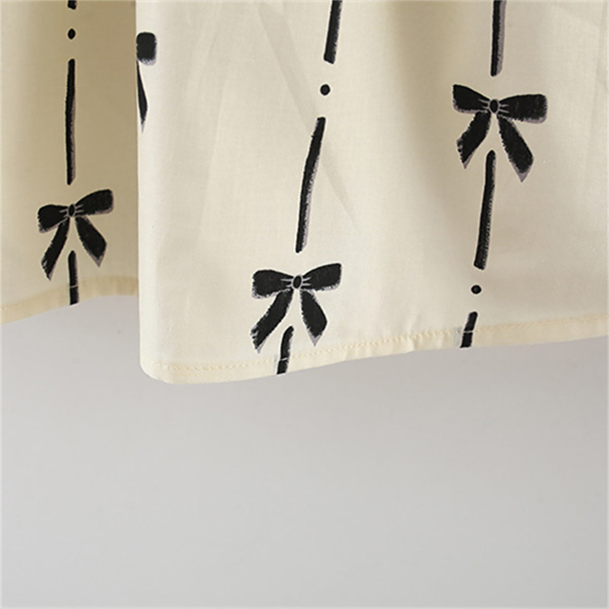 Print A-Line Mini Dress