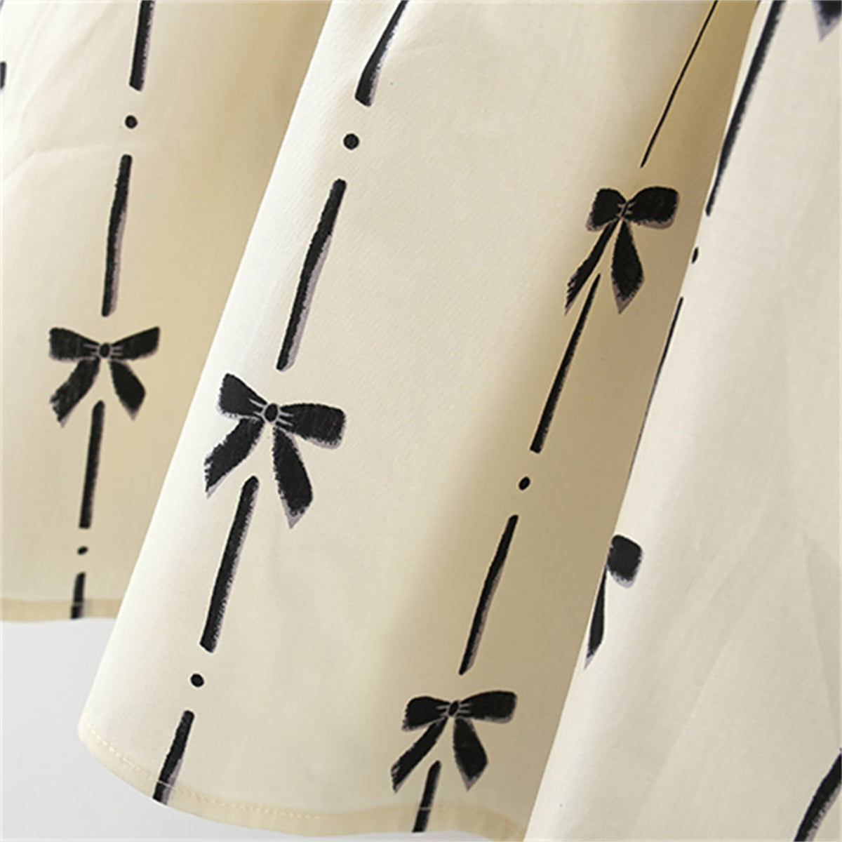Print A-Line Mini Dress