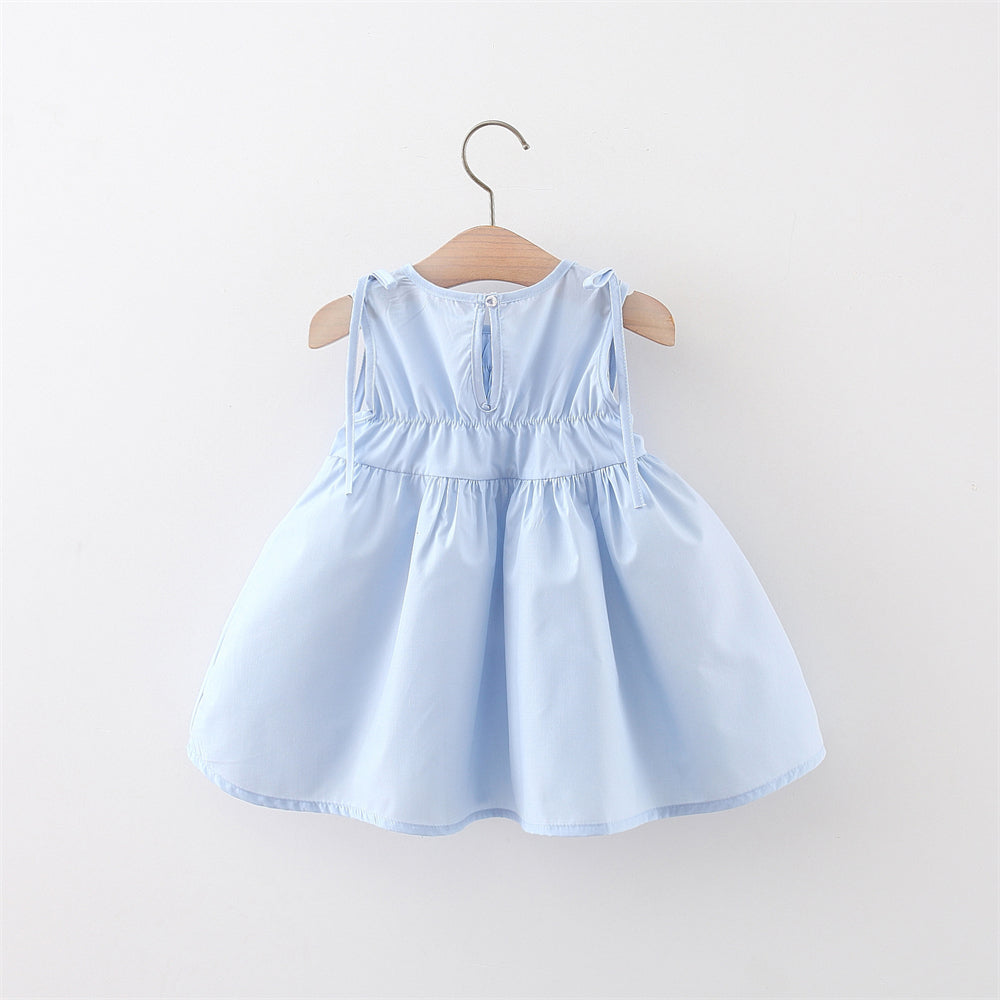 Solid A-Line Dress