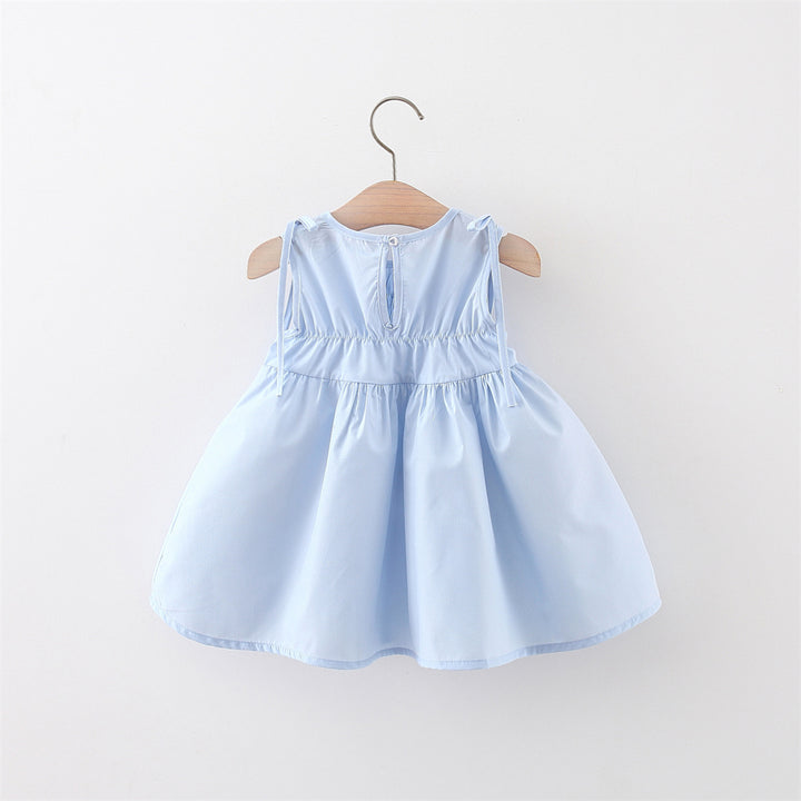 Solid A-Line Dress