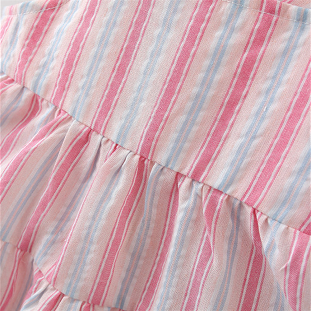 Striped A-Line Dress