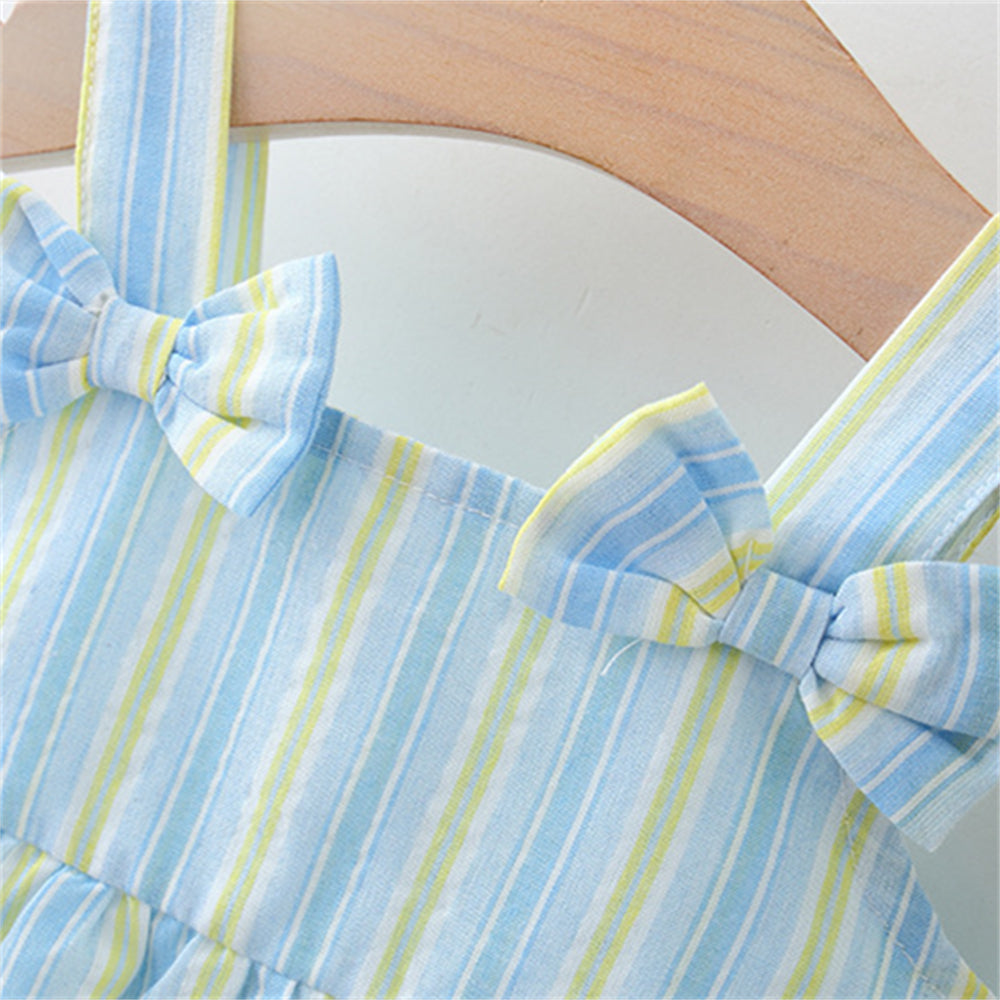 Striped A-Line Dress