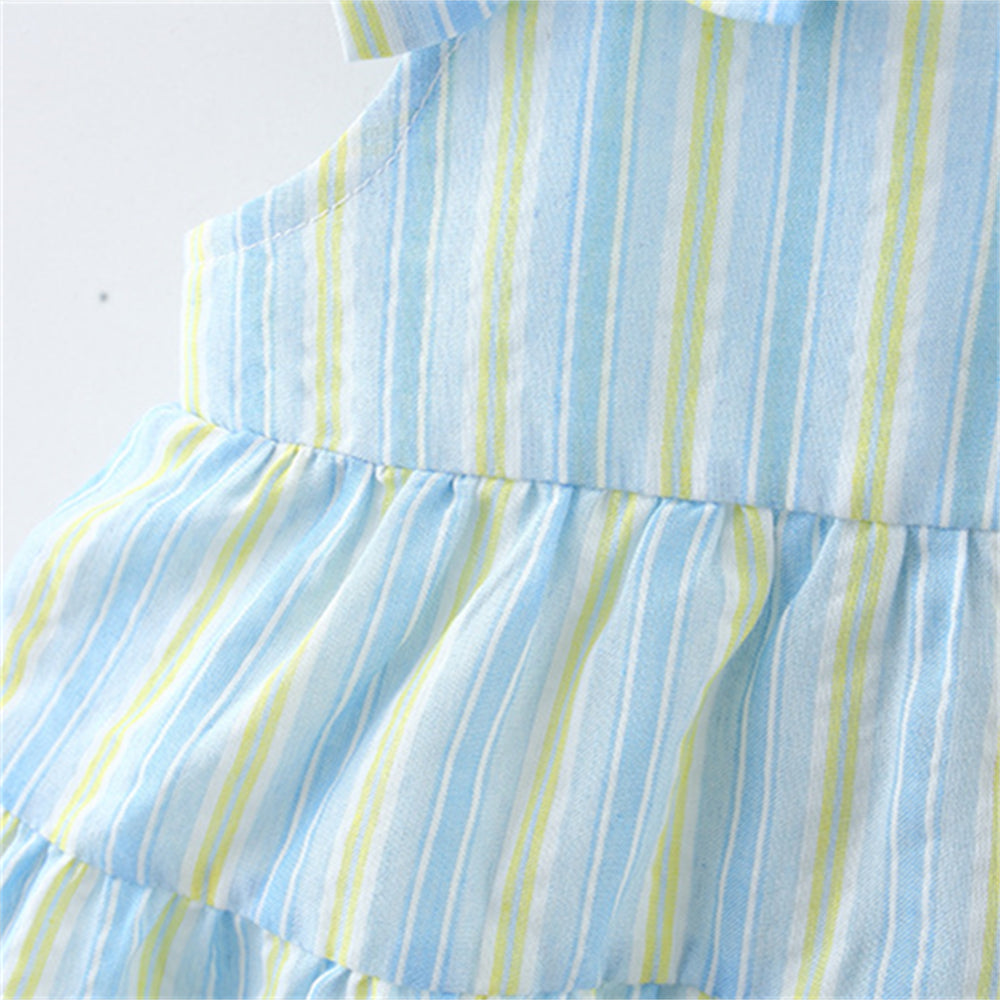 Striped A-Line Dress