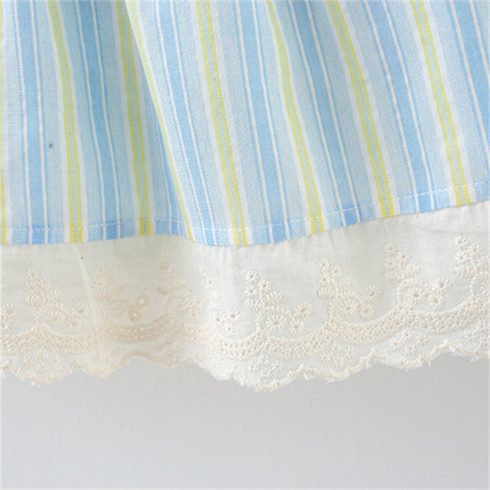 Striped A-Line Dress
