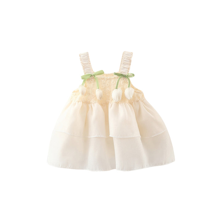 Solid A-Line Dress