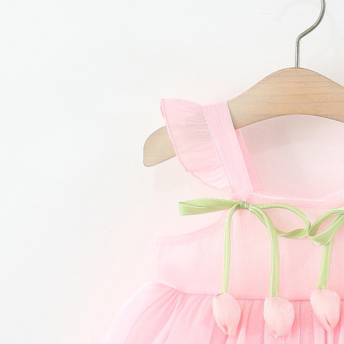 Solid A-Line Dress