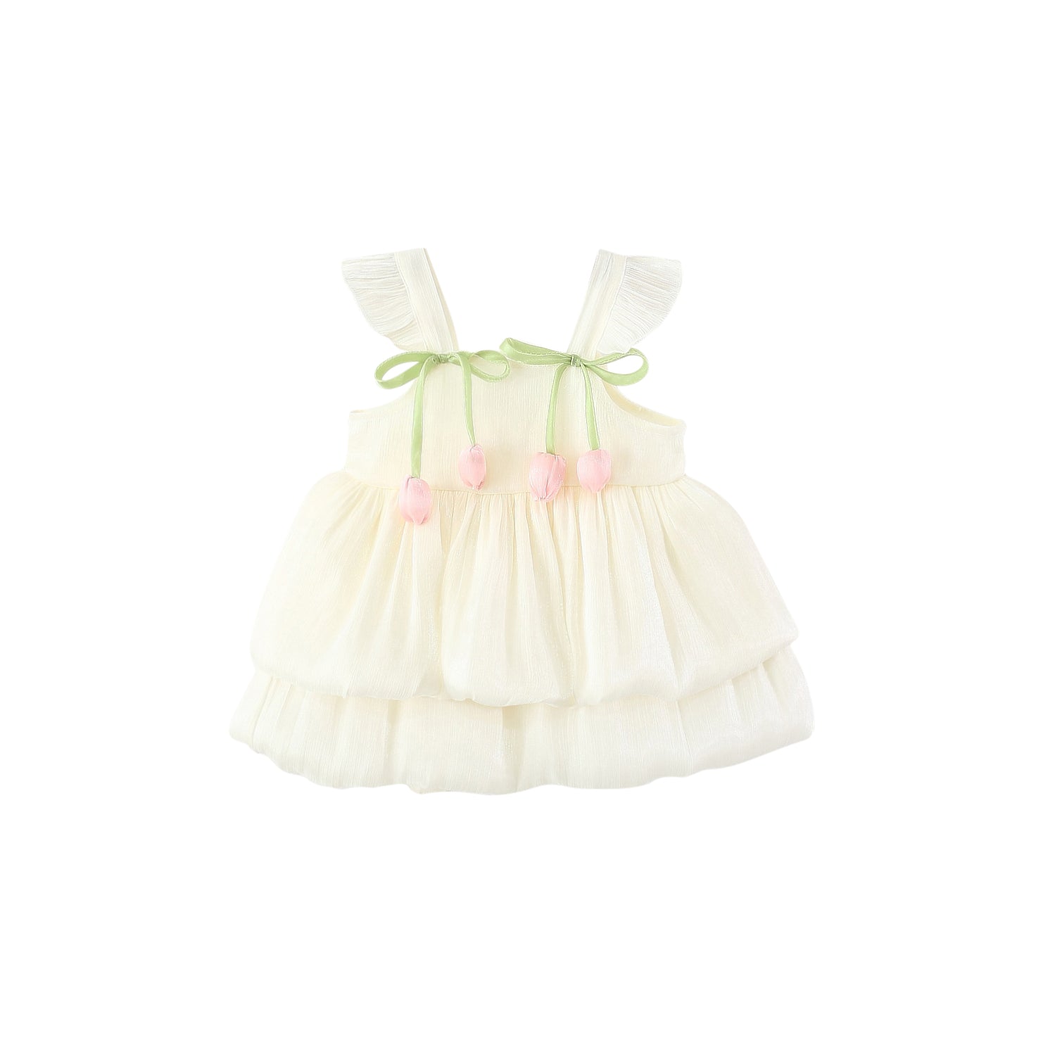 Solid A-Line Dress