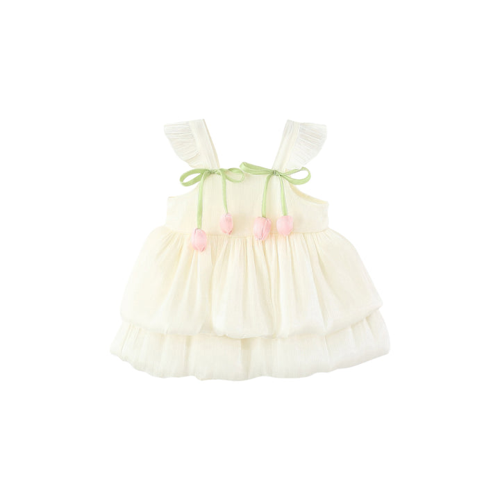 Solid A-Line Dress