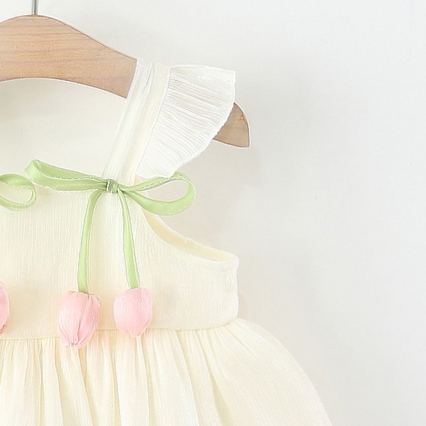 Solid A-Line Dress