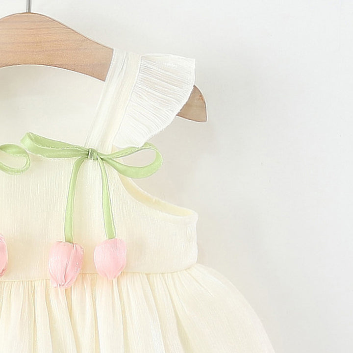 Solid A-Line Dress
