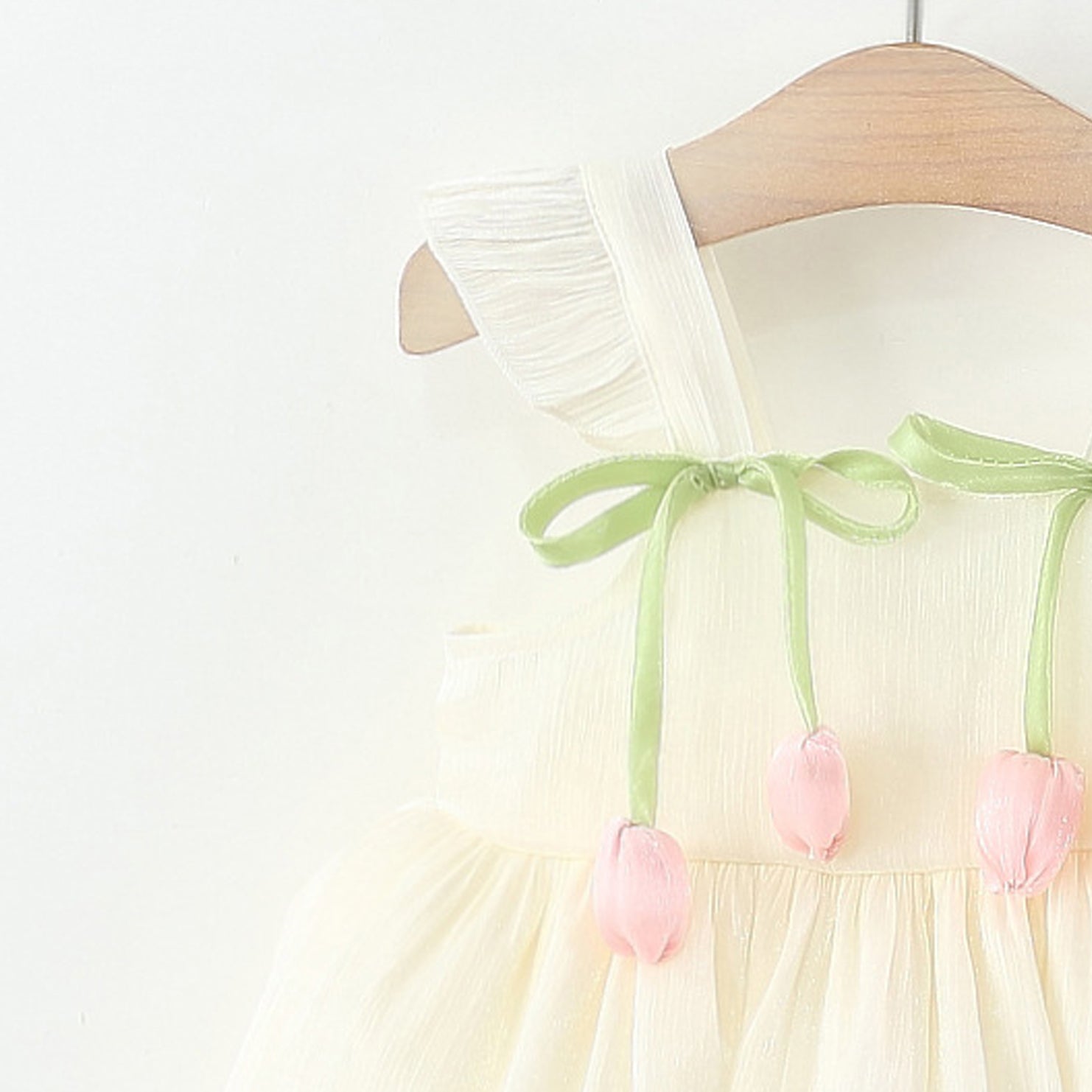 Solid A-Line Dress
