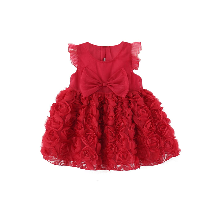 Solid A-Line Dress