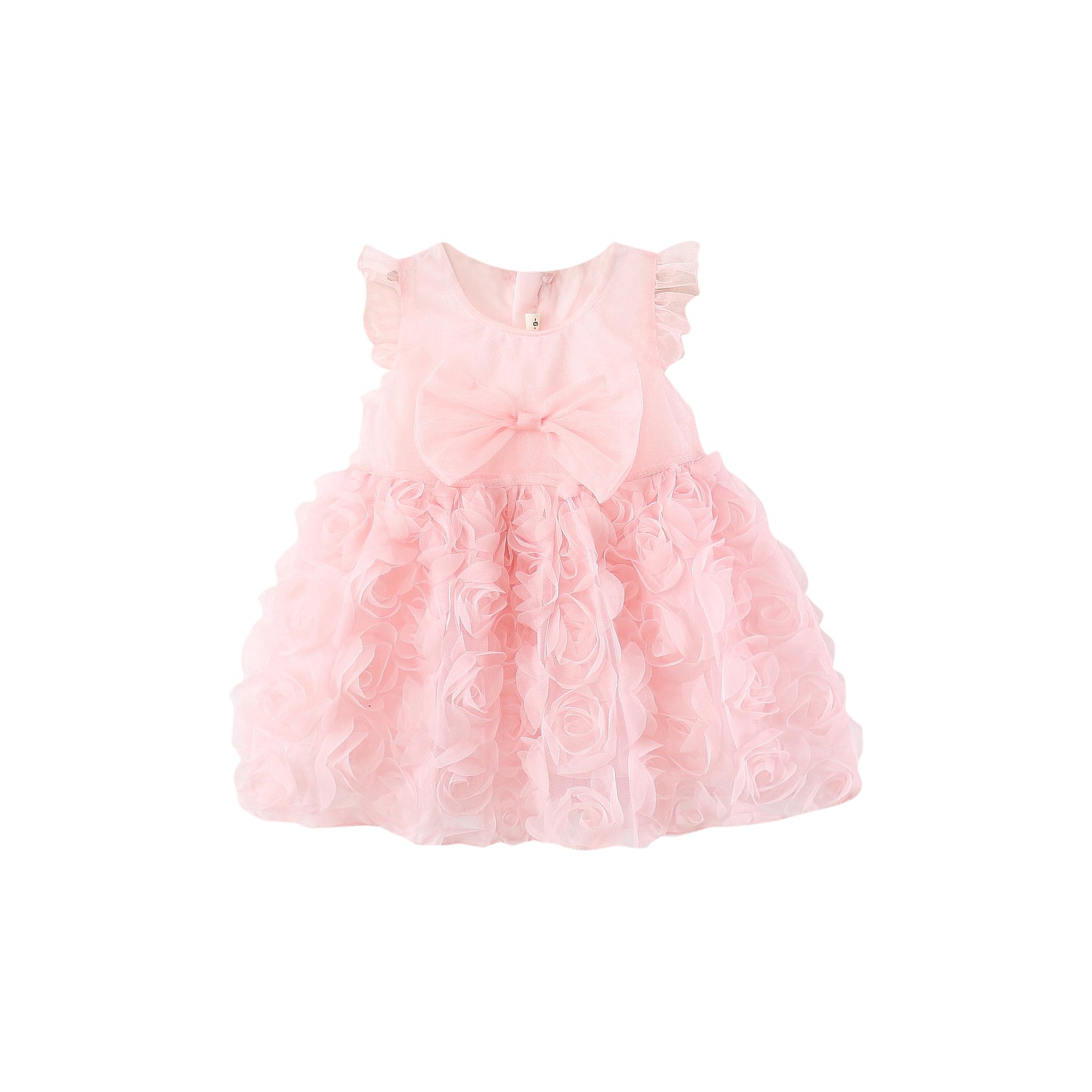 Solid A-Line Dress