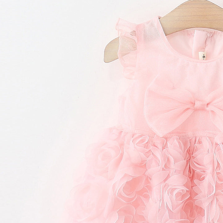 Solid A-Line Dress