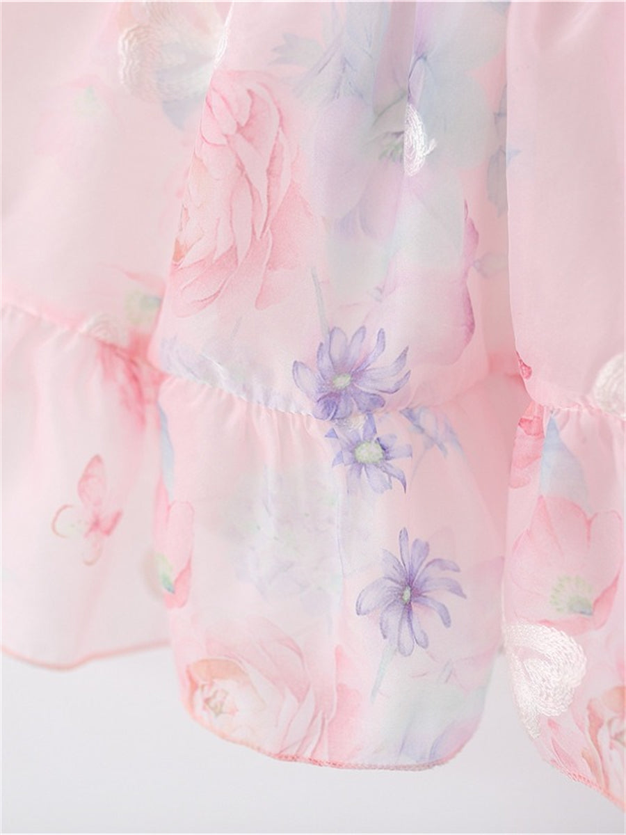 Floral A-Line Dress