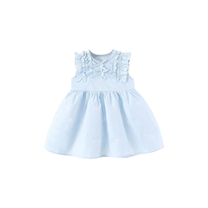 Girls Fit-Flare Mini Dress