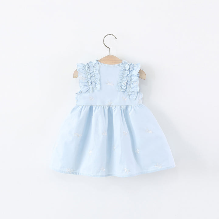 Girls Fit-Flare Mini Dress