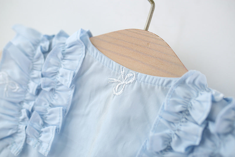 Girls Fit-Flare Mini Dress